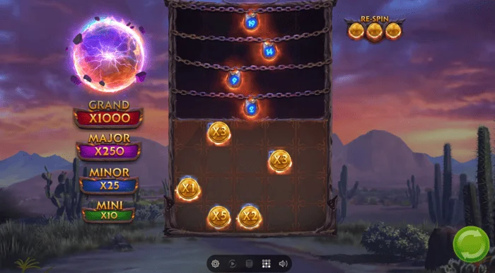 Colt Lightning Inferno bónusleikskjár