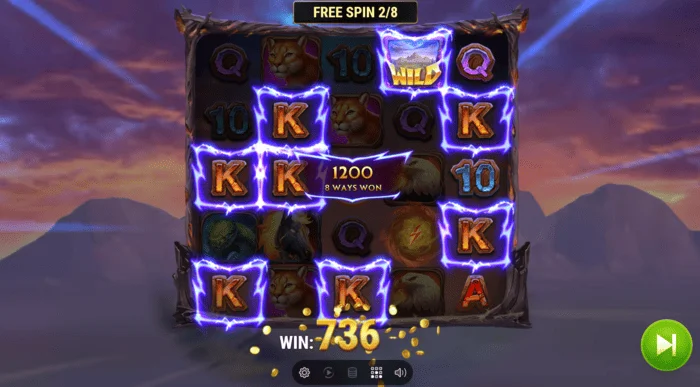 Colt Lightning Inferno vinningur í bónusleik